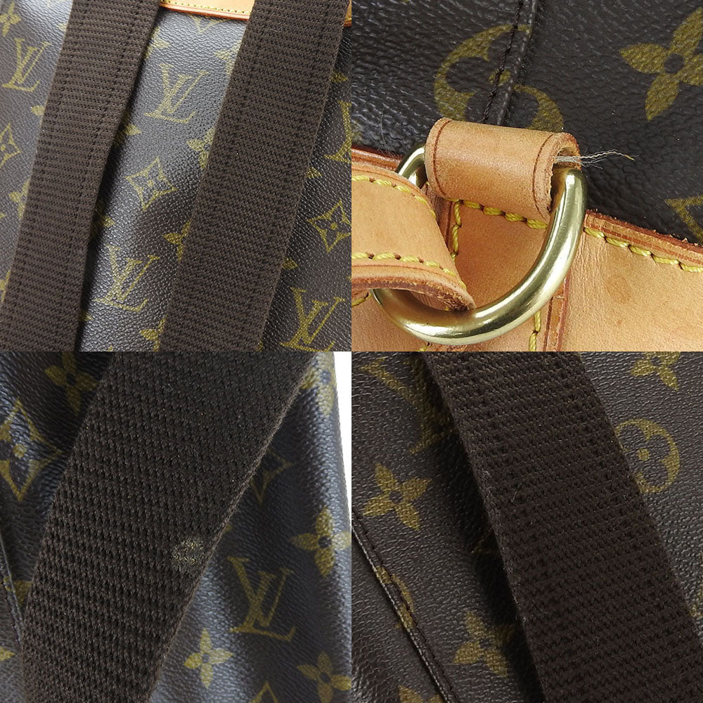LOUIS VUITTON Backpack M51135 Monogram Brown MontsourisGM