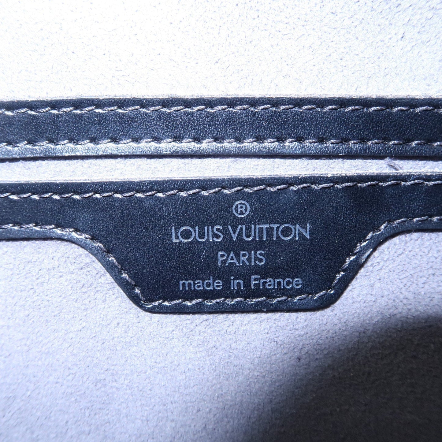 Louis Vuitton Epi Soufflot Hand Bag Noir Black M52862