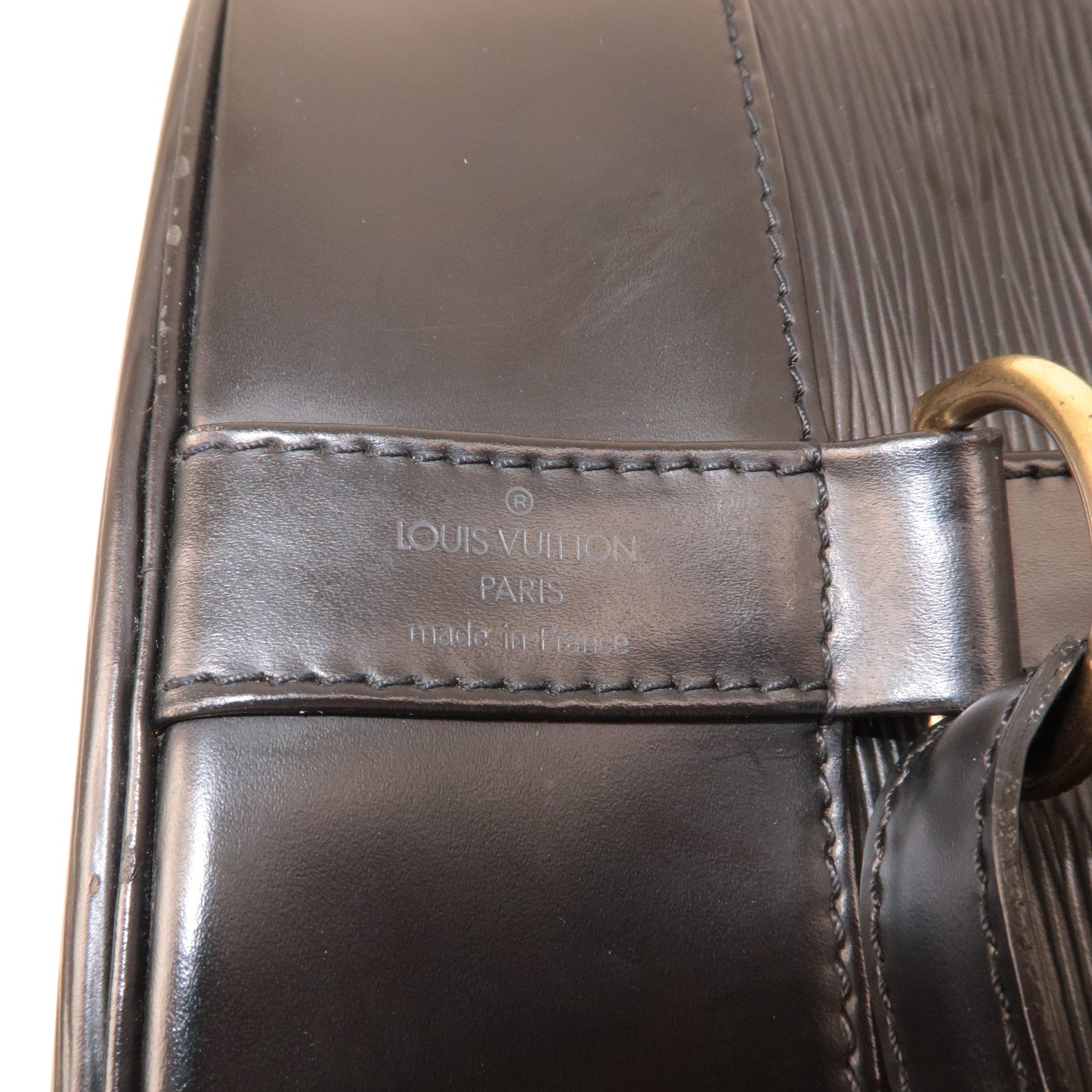 Louis Vuitton Epi Randonnee GM Laundry Bag Noir Black M43082
