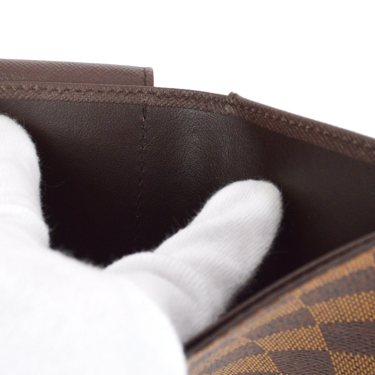 Louis Vuitton 2005 Damier Porte Billet Cartes Credit Monnaie Wallet N61665