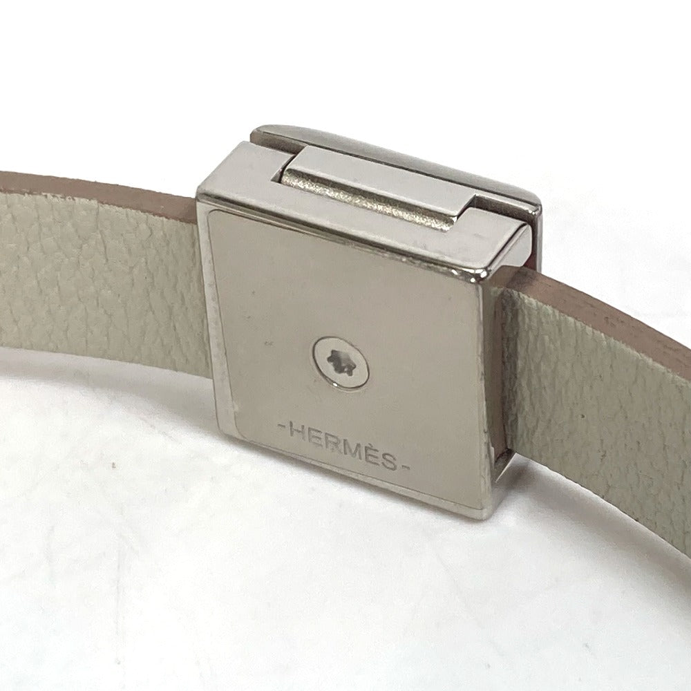 HERMES bracelet leather pink Accessories Medor Amphini Women Used