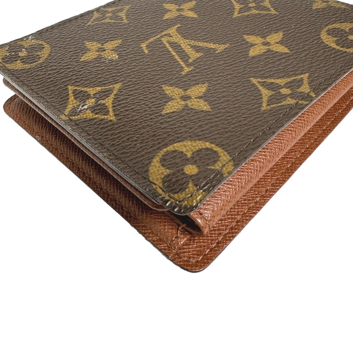 LOUIS VUITTON Bifold Wallet M60026 Monogram canvas Brown Bifold Wallet Monogram Portefeuille Florin unisex(Unisex) Used