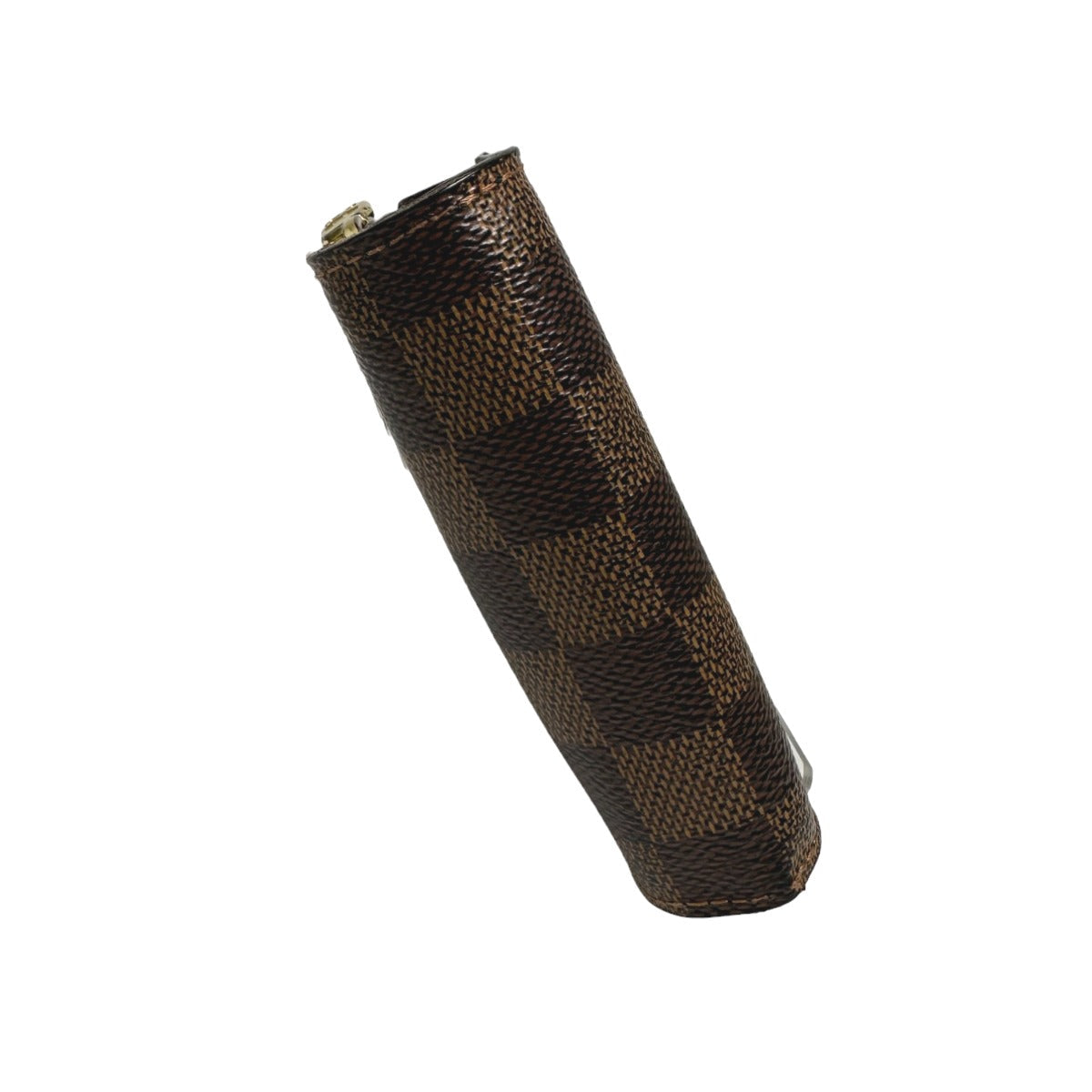LOUIS VUITTON Bifold Wallet N61668 Damier canvas Brown Wallet with pocket zipper for cards Damier Compact zip unisex(Unisex) Used