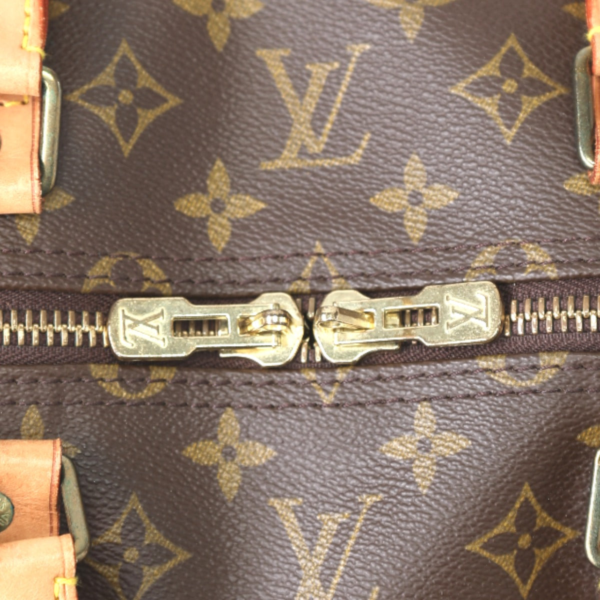 LOUIS VUITTON Boston Duffel bag M41424 Monogram canvas Brown Monogram Keepall 55