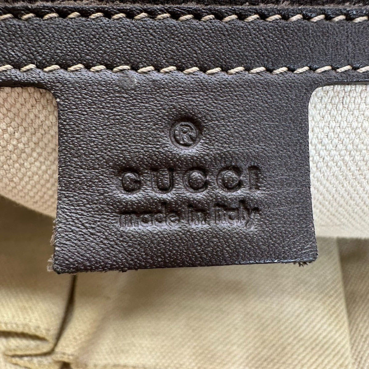 GUCCI Tote Bag 257069 GG canvas beige Handbag GG pattern canvas unisex(Unisex) Used