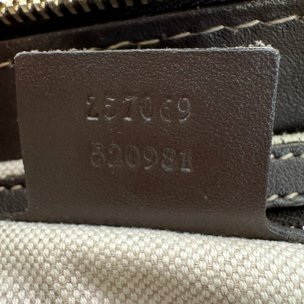 GUCCI Tote Bag 257069 GG canvas beige Handbag GG pattern canvas unisex(Unisex) Used