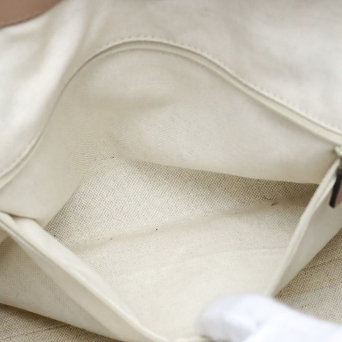 GUCCI Tote Bag 211944 GG canvas beige Handbag Diamante canvas Women Used