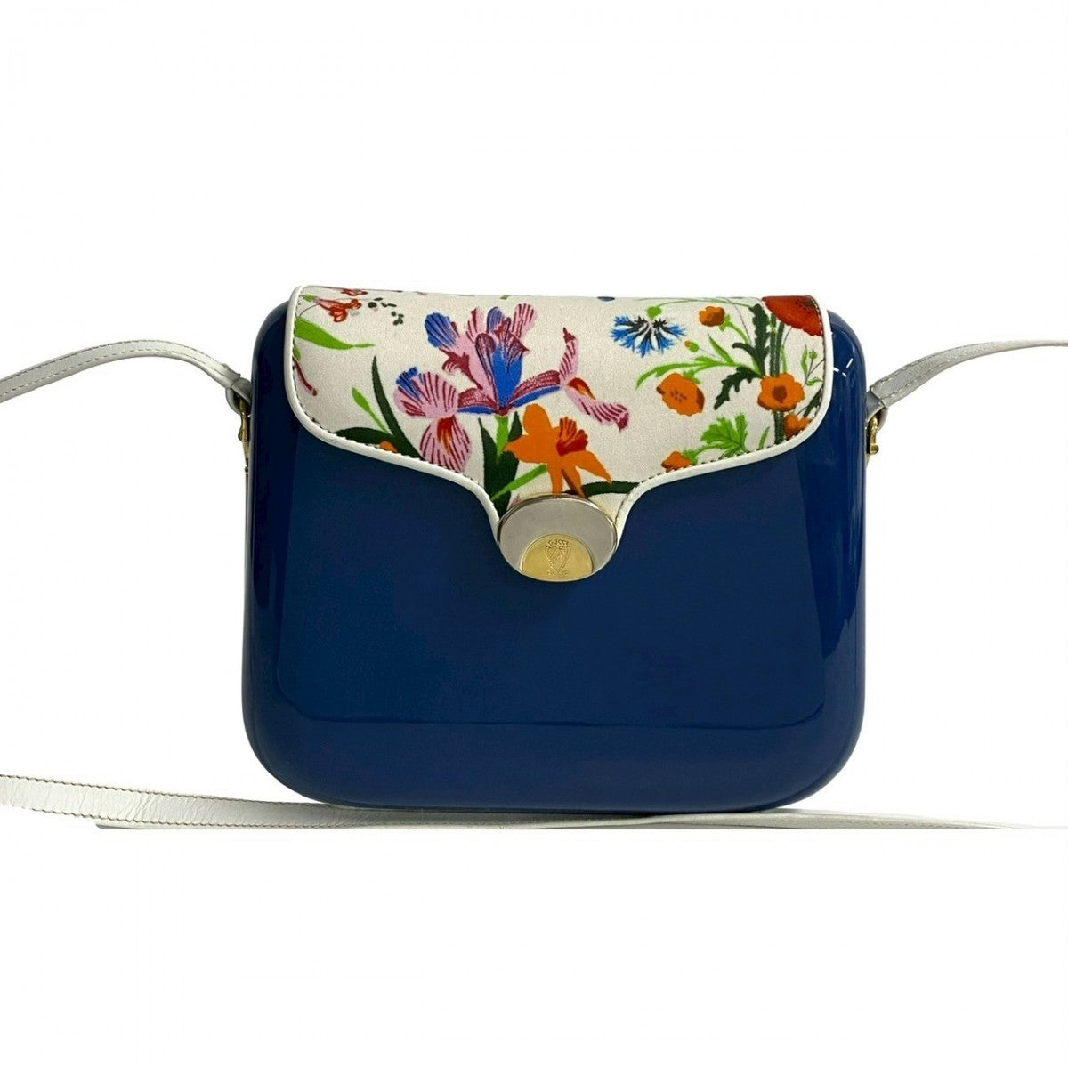 GUCCI Shoulder Bag plastic blue