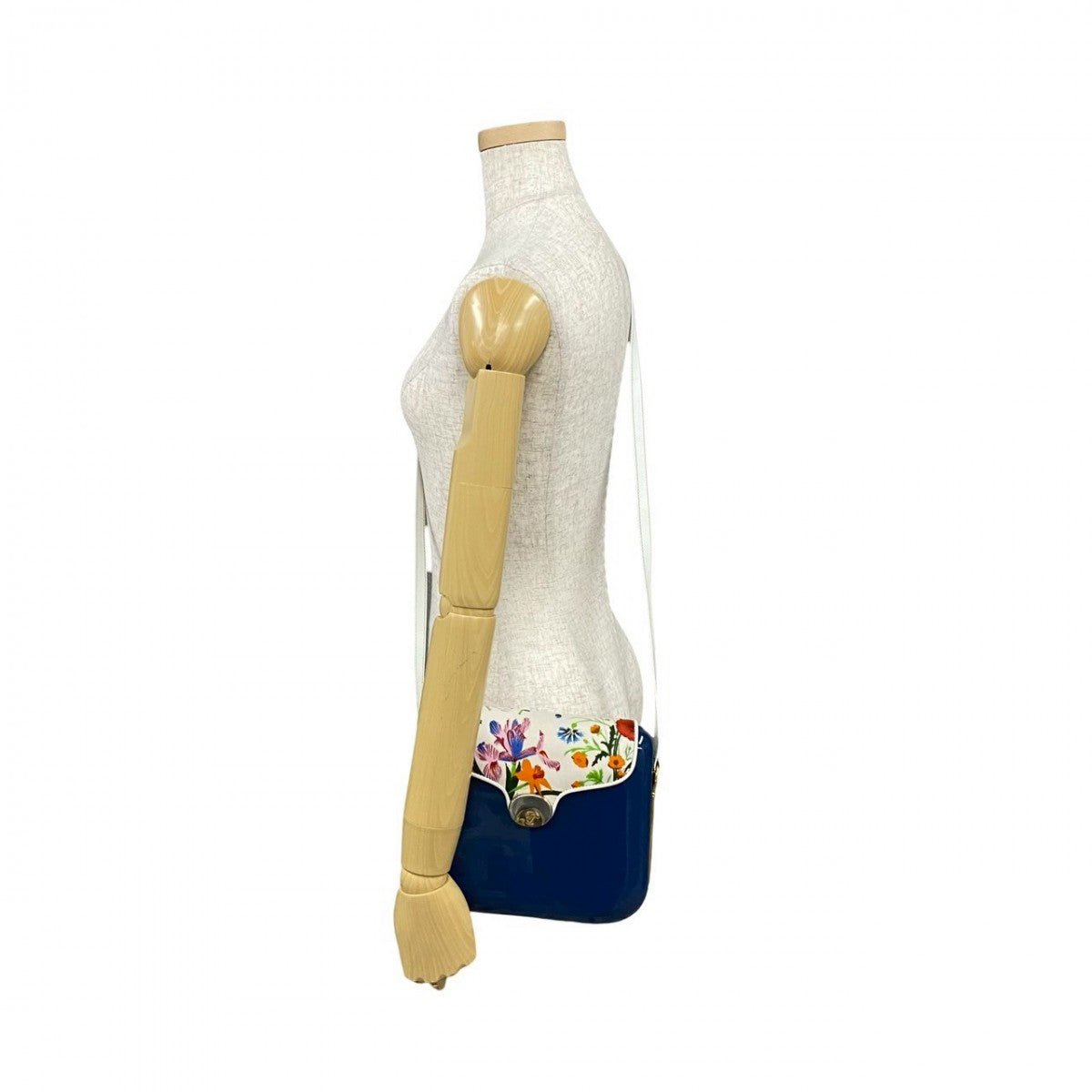 GUCCI Shoulder Bag plastic blue