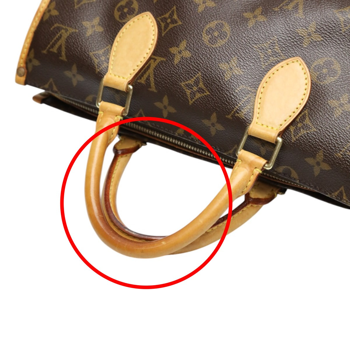 LOUIS VUITTON Handbag M40009 Monogram canvas Brown Handbag Monogram Popan cool Women Used