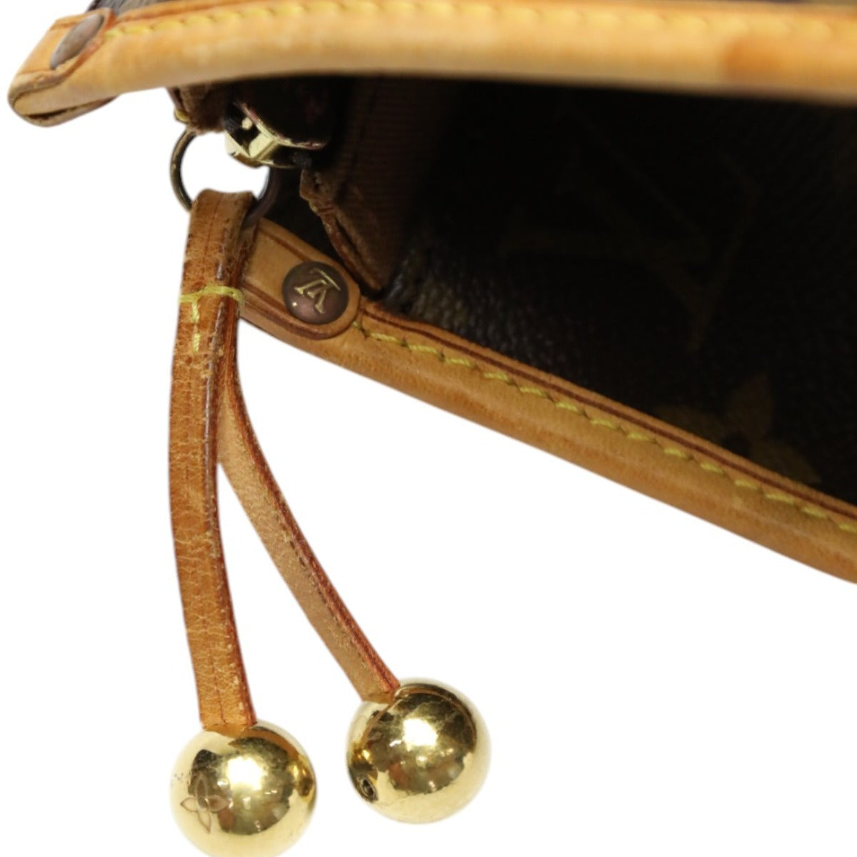 LOUIS VUITTON Handbag M40009 Monogram canvas Brown Handbag Monogram Popan cool Women Used