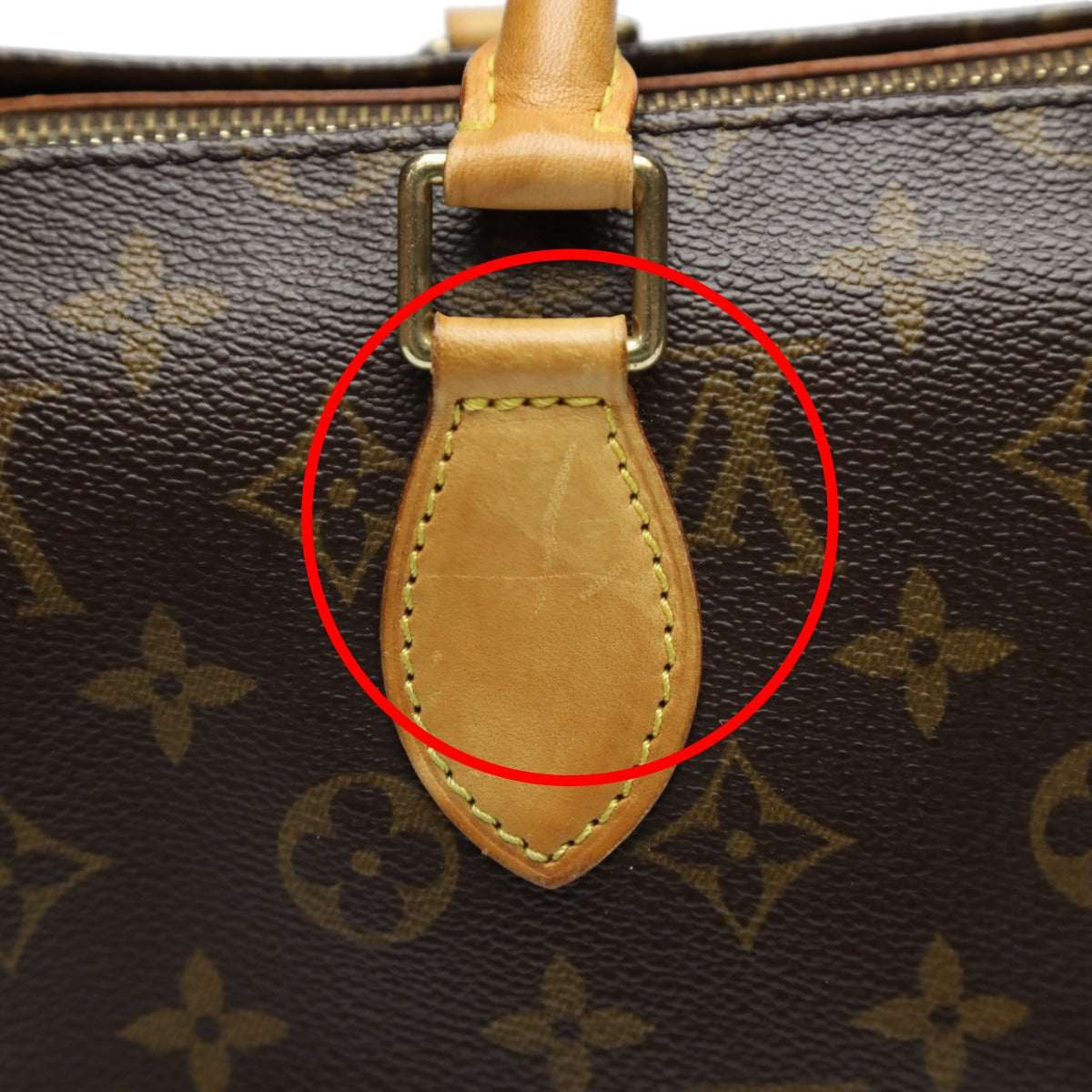 LOUIS VUITTON Handbag M40009 Monogram canvas Brown Handbag Monogram Popan cool Women Used