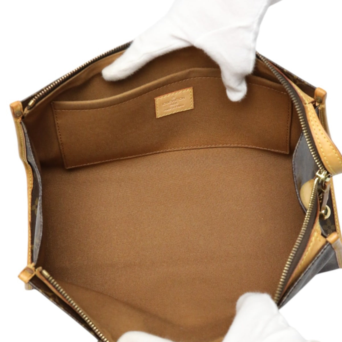 LOUIS VUITTON Handbag M40009 Monogram canvas Brown Handbag Monogram Popan cool Women Used