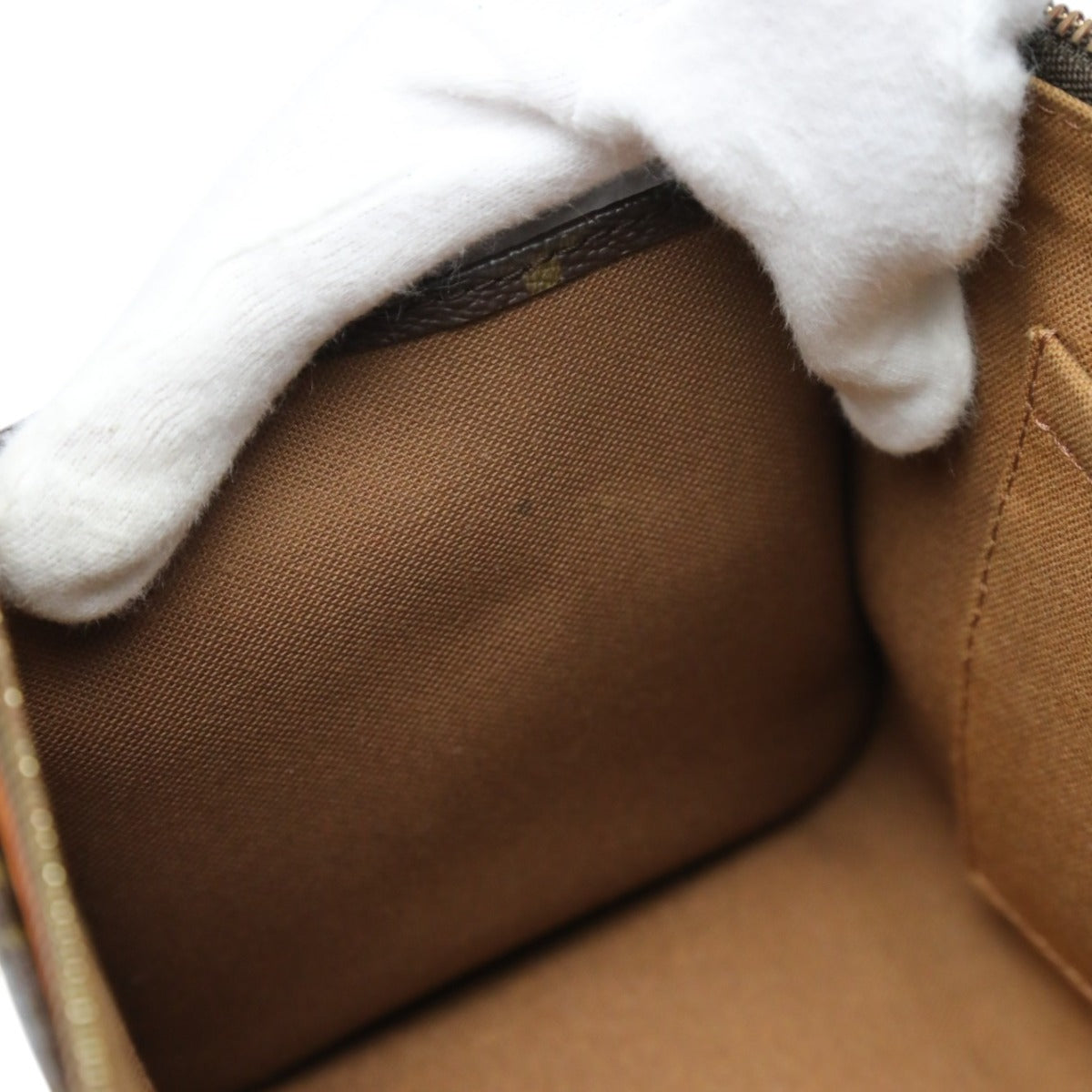 LOUIS VUITTON Handbag M40009 Monogram canvas Brown Handbag Monogram Popan cool Women Used