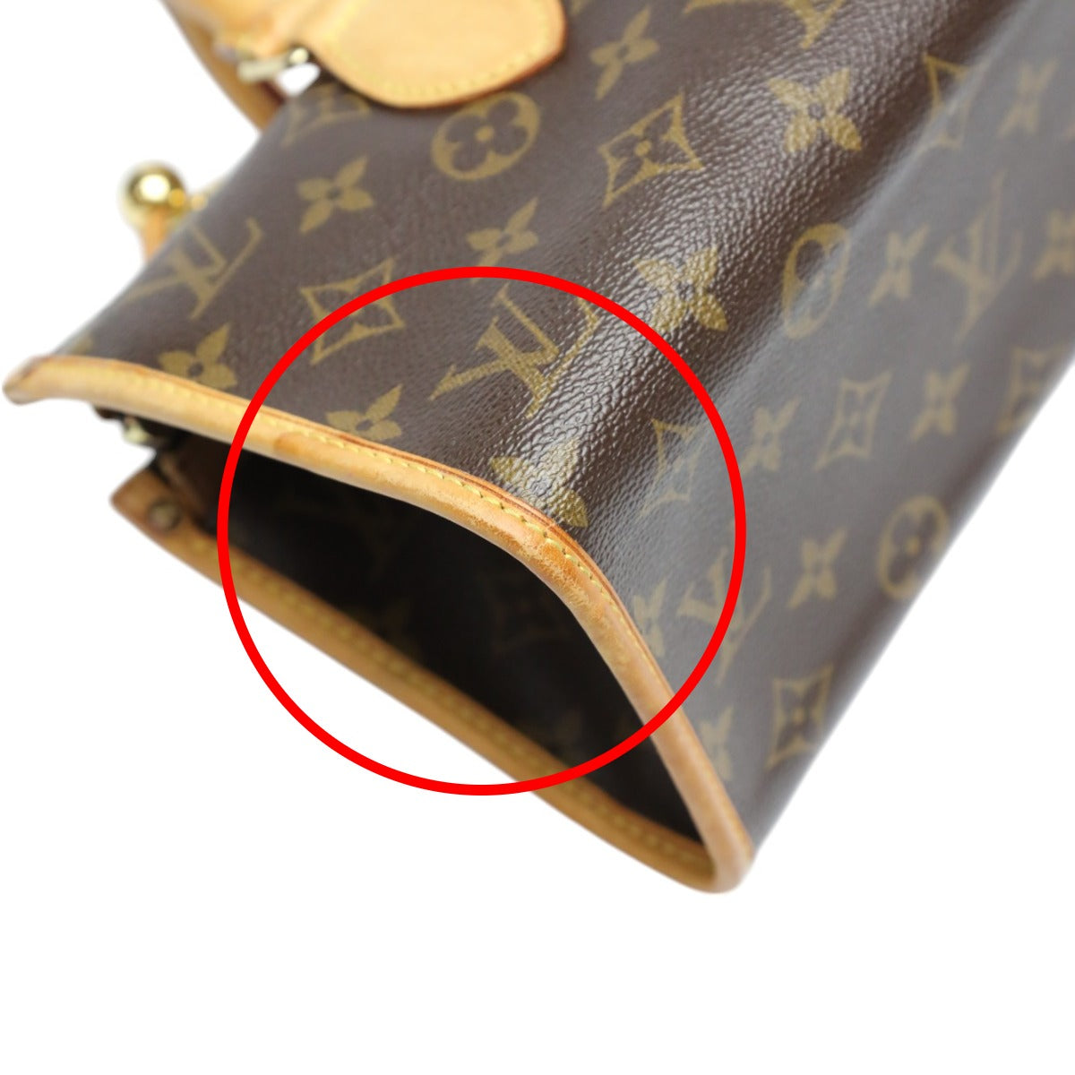 LOUIS VUITTON Handbag M40009 Monogram canvas Brown Handbag Monogram Popan cool Women Used