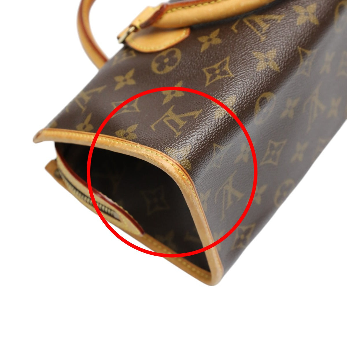 LOUIS VUITTON Handbag M40009 Monogram canvas Brown Handbag Monogram Popan cool Women Used