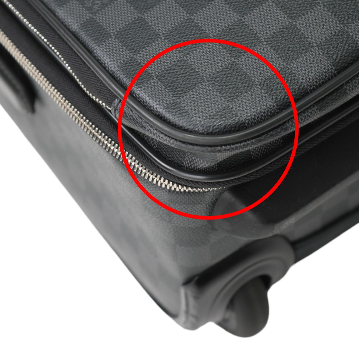 LOUIS VUITTON Carry Bag N23300 Damier Grafitto Canvas gray Travel bag on casters Damier Pegas 55 unisex(Unisex) Used