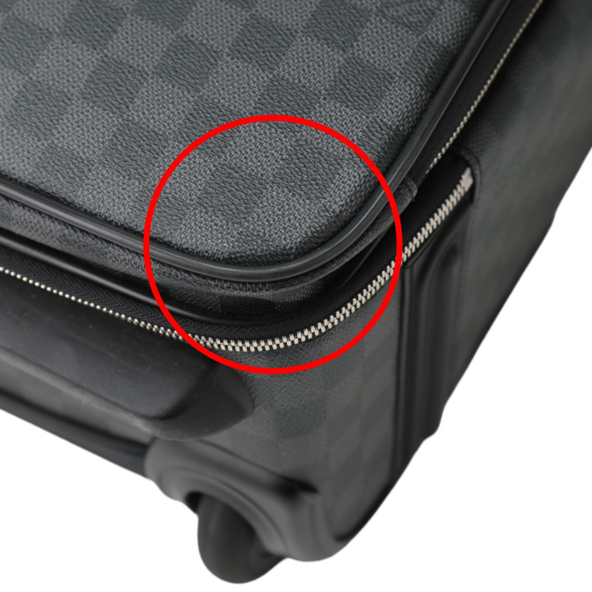 LOUIS VUITTON Carry Bag N23300 Damier Grafitto Canvas gray Travel bag on casters Damier Pegas 55 unisex(Unisex) Used