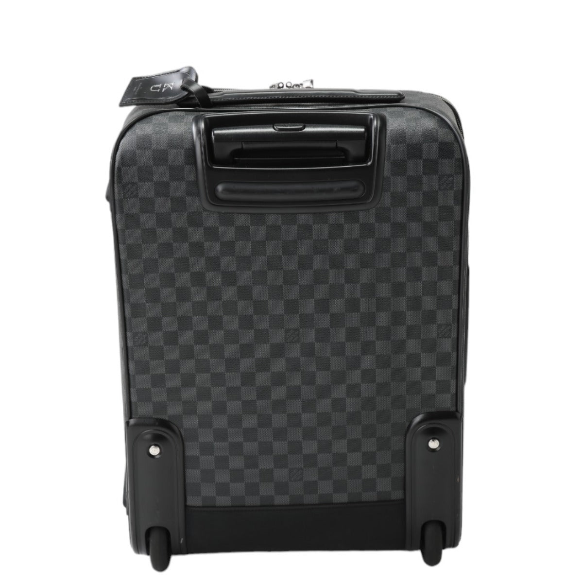 LOUIS VUITTON Carry Bag N23300 Damier Grafitto Canvas gray Travel bag on casters Damier Pegas 55 unisex(Unisex) Used