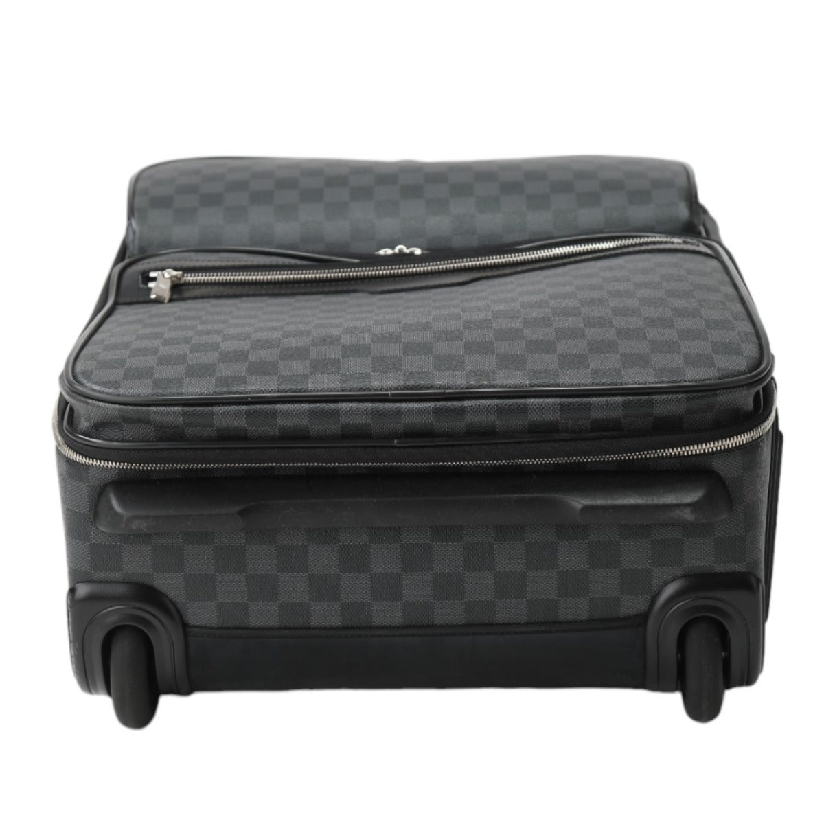 LOUIS VUITTON Carry Bag N23300 Damier Grafitto Canvas gray Travel bag on casters Damier Pegas 55 unisex(Unisex) Used