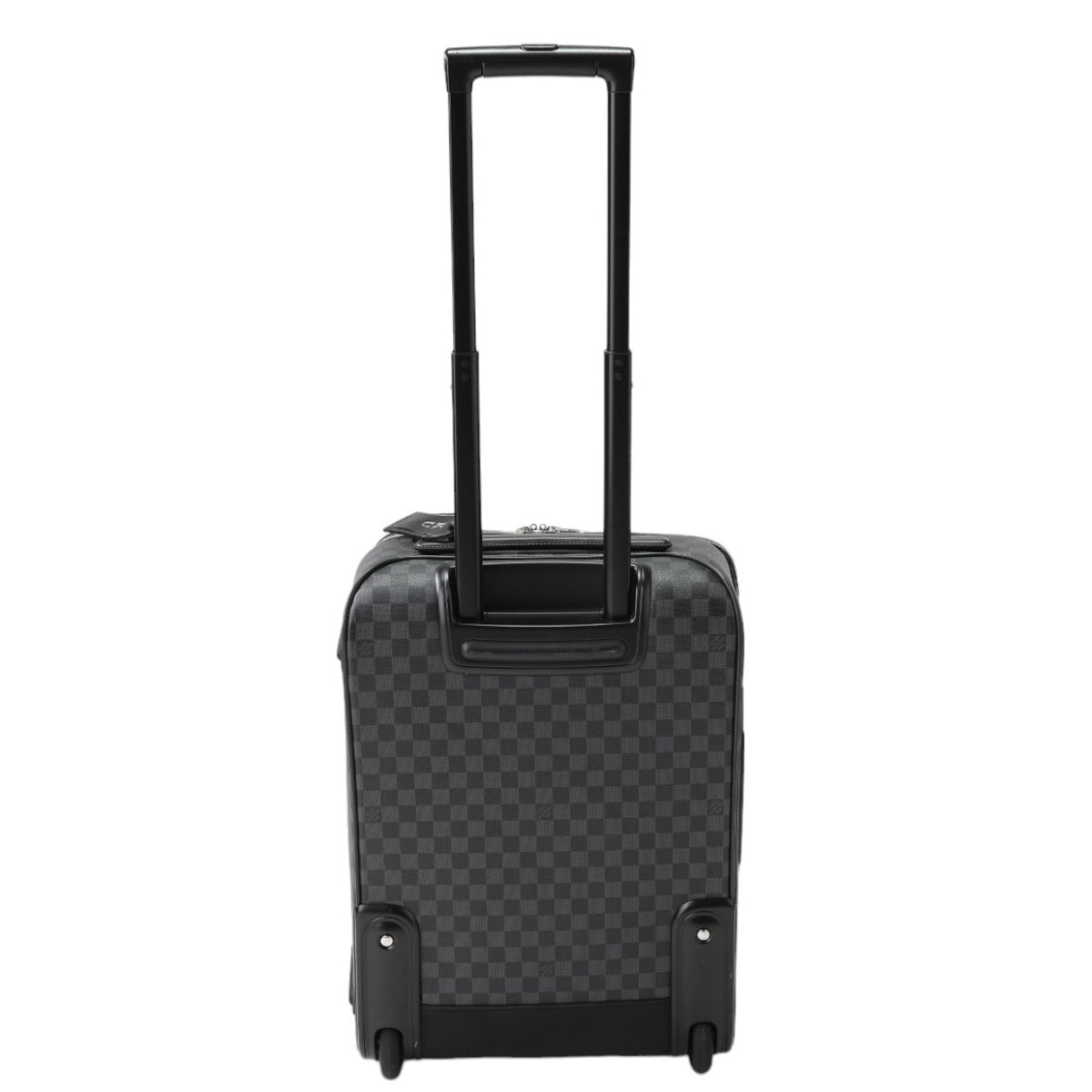 LOUIS VUITTON Carry Bag N23300 Damier Grafitto Canvas gray Travel bag on casters Damier Pegas 55 unisex(Unisex) Used