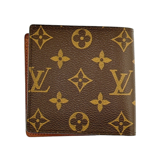 LOUIS VUITTON Bifold Wallet M61675 Monogram canvas Brown Monogram With Coin Pocket
