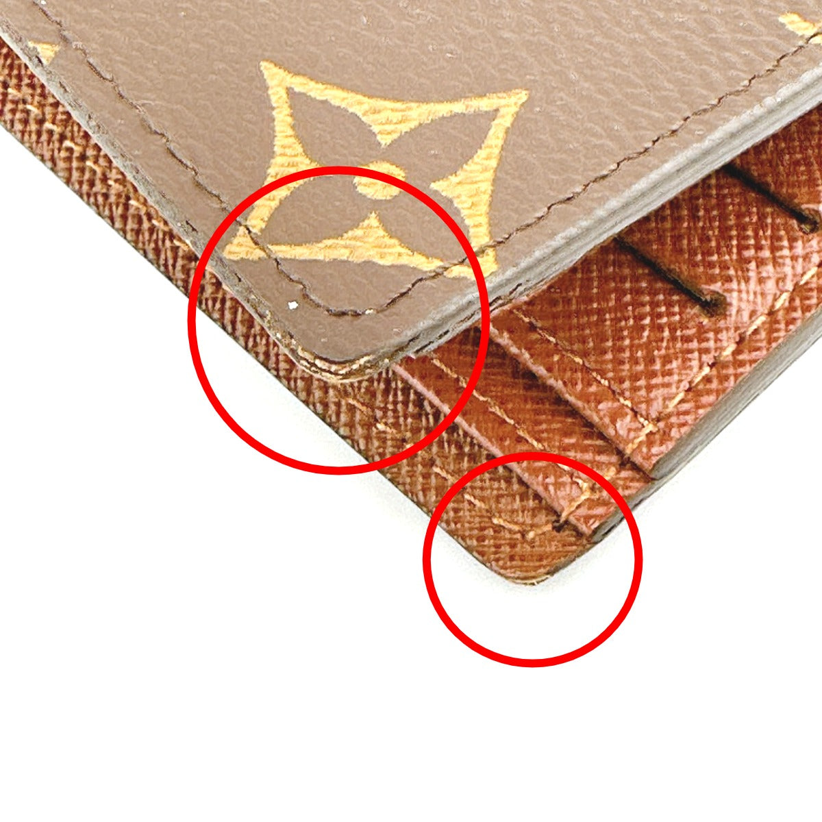 LOUIS VUITTON Bifold Wallet M61675 Monogram canvas Brown Monogram With Coin Pocket