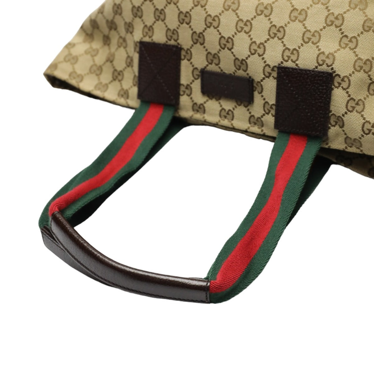 GUCCI Tote Bag 131230 GG canvas GG canvas beige Handbag GG canvas Women Used