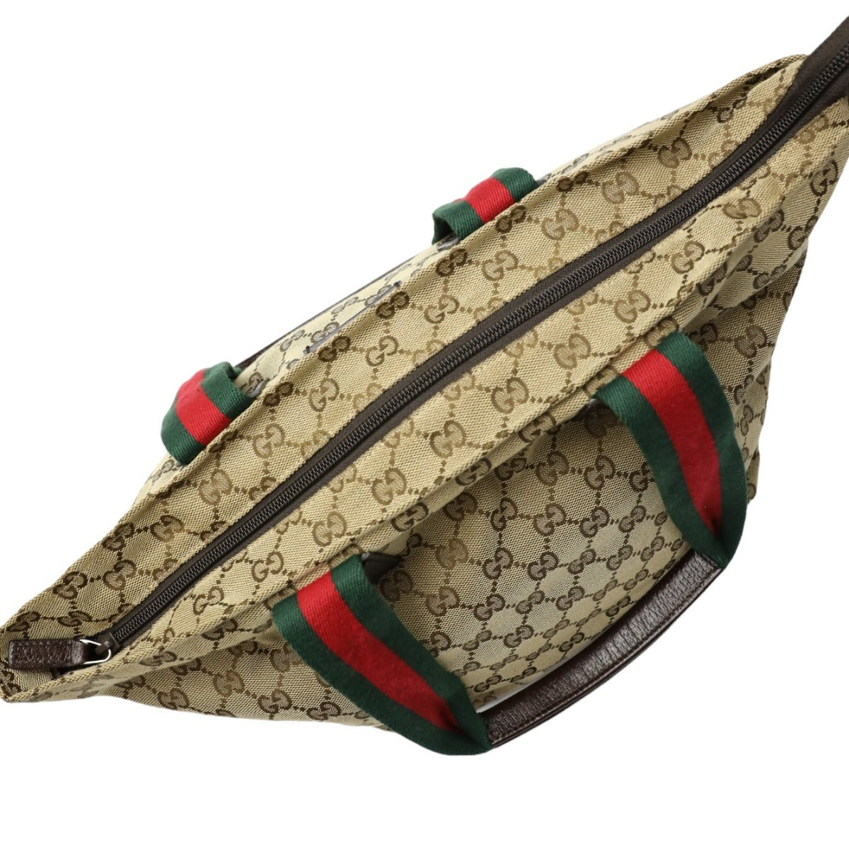 GUCCI Tote Bag 131230 GG canvas GG canvas beige Handbag GG canvas Women Used