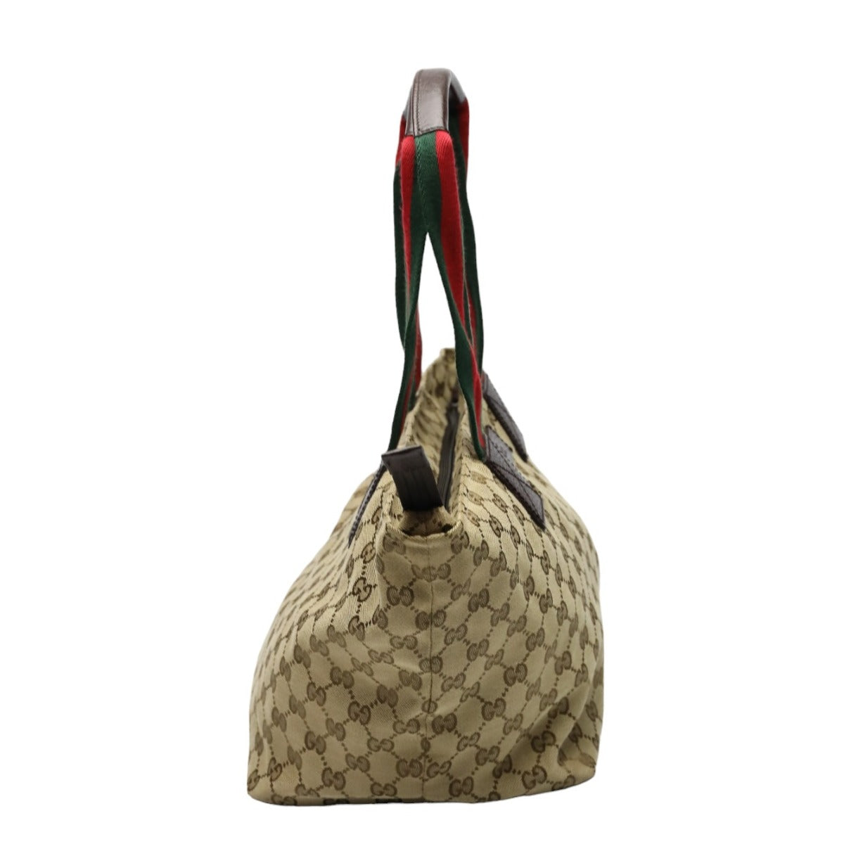 GUCCI Tote Bag 131230 GG canvas GG canvas beige Handbag GG canvas Women Used