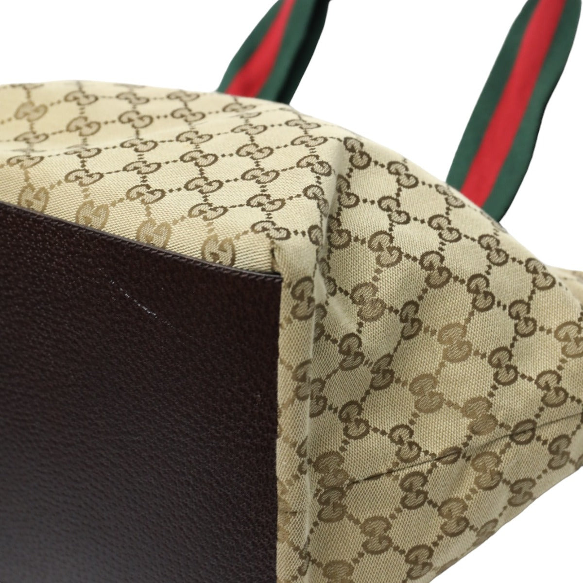 GUCCI Tote Bag 131230 GG canvas GG canvas beige Handbag GG canvas Women Used