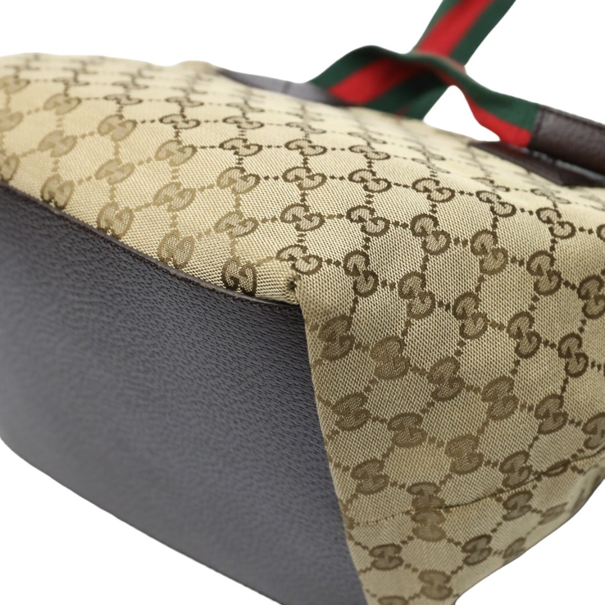 GUCCI Tote Bag 131230 GG canvas GG canvas beige Handbag GG canvas Women Used