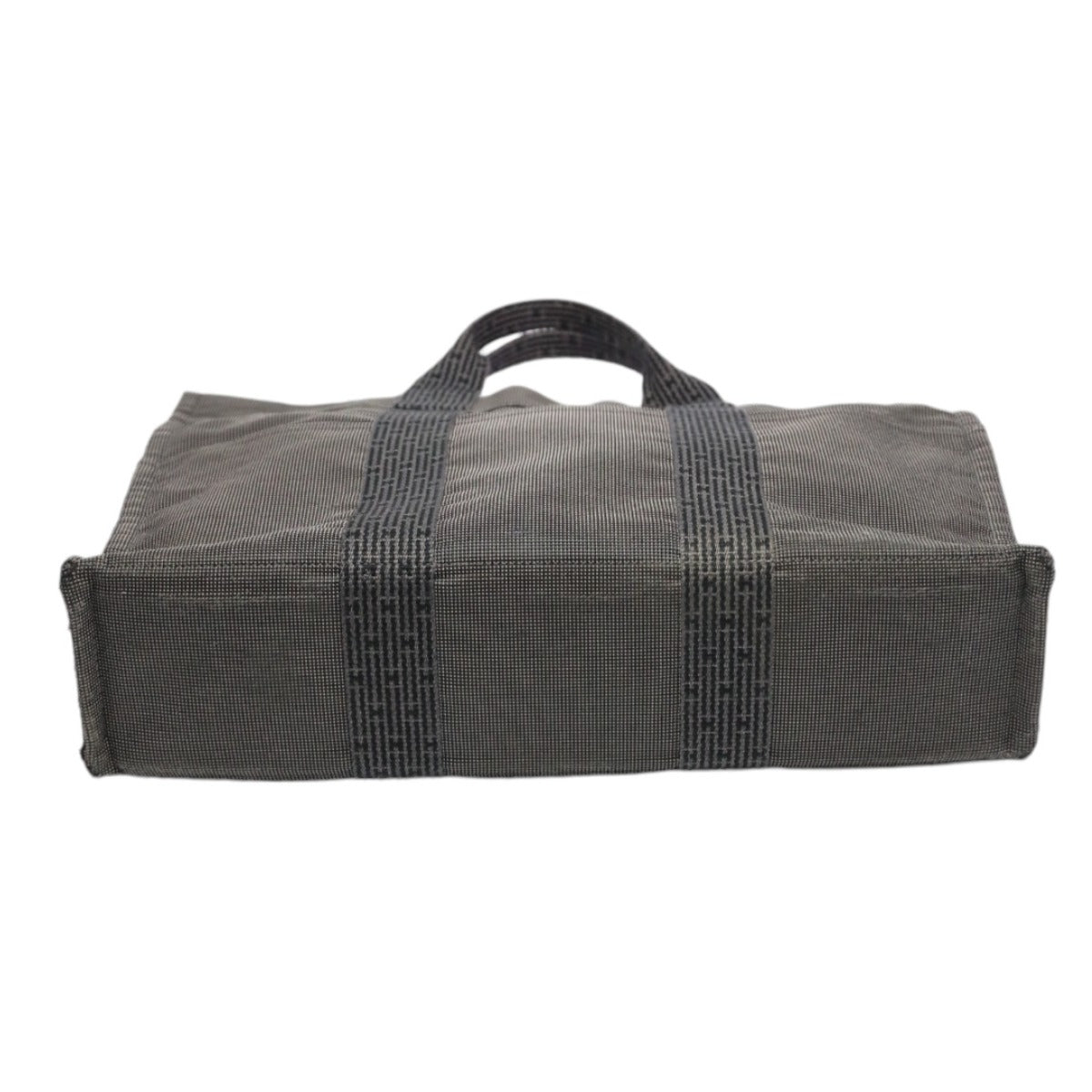 HERMES Tote Bag canvas gray Tote Bag Fool ToeMM Her Line mens(Unisex) Used