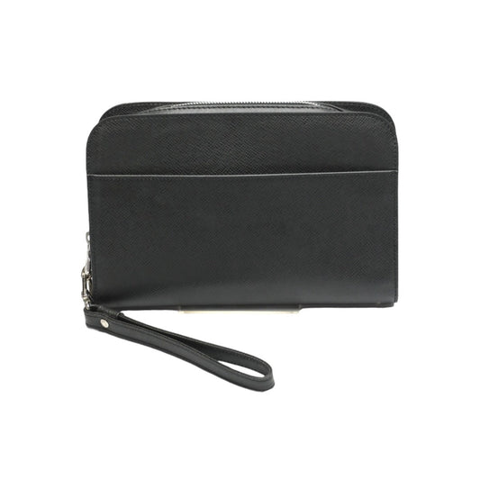 LOUIS VUITTON business bag M30182 Taiga black business bag Taiga Baikal Aldwards mens Used