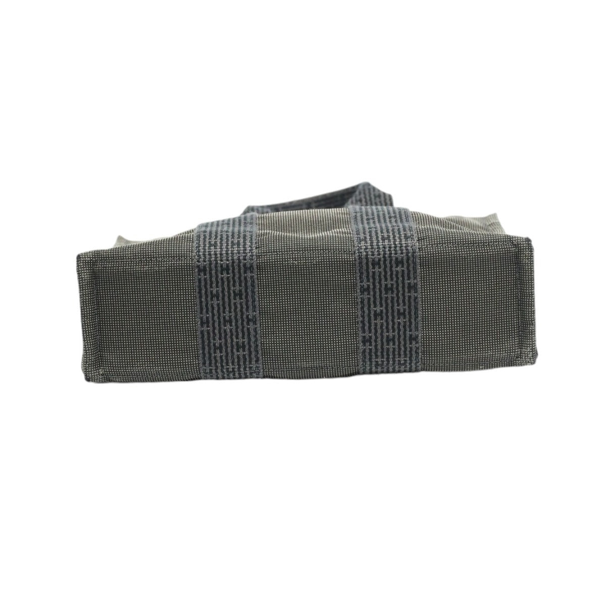 HERMES Handbag canvas gray Handbag Fool Toe PM mens(Unisex) Used