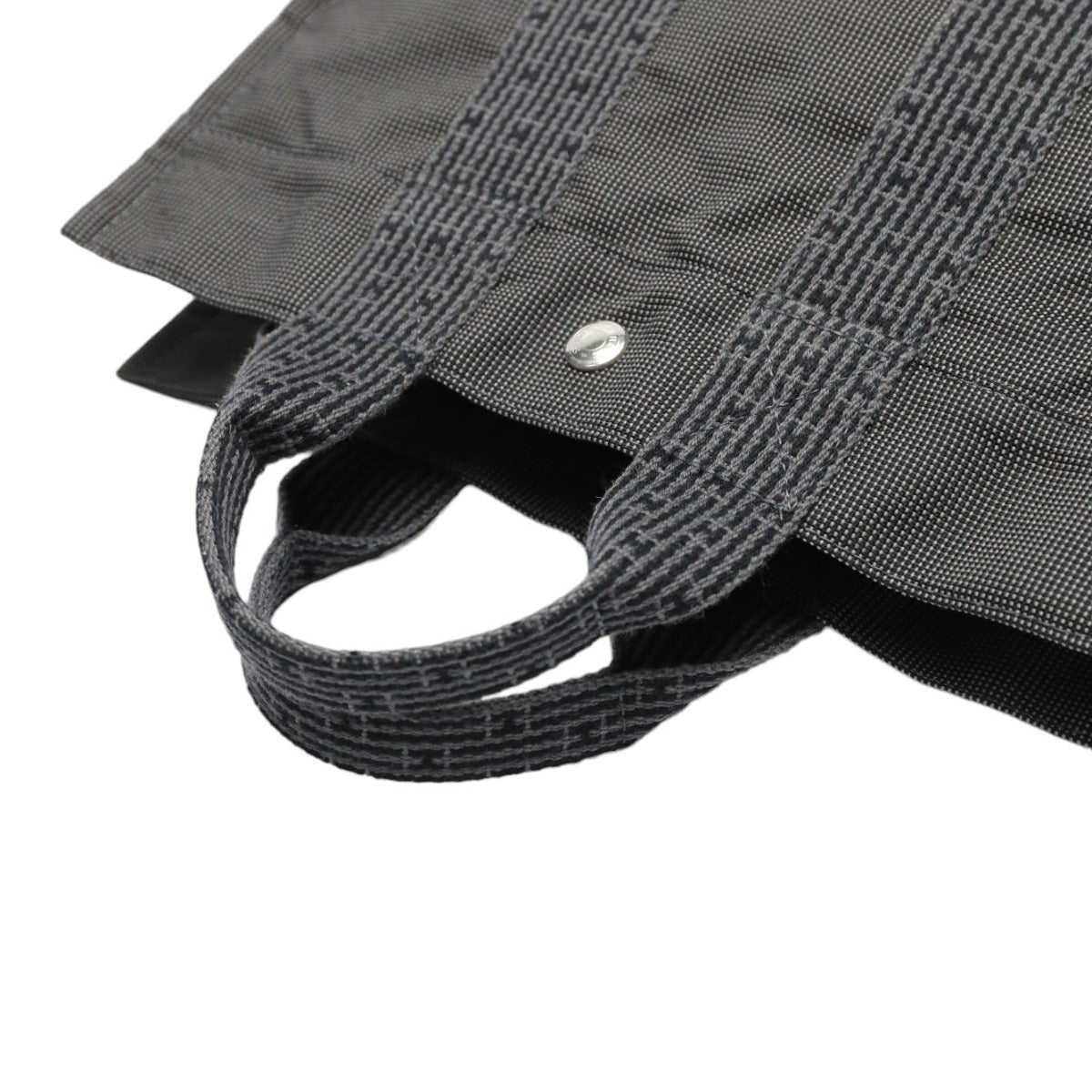 HERMES Handbag canvas gray Handbag Her Line unisex(Unisex) Used