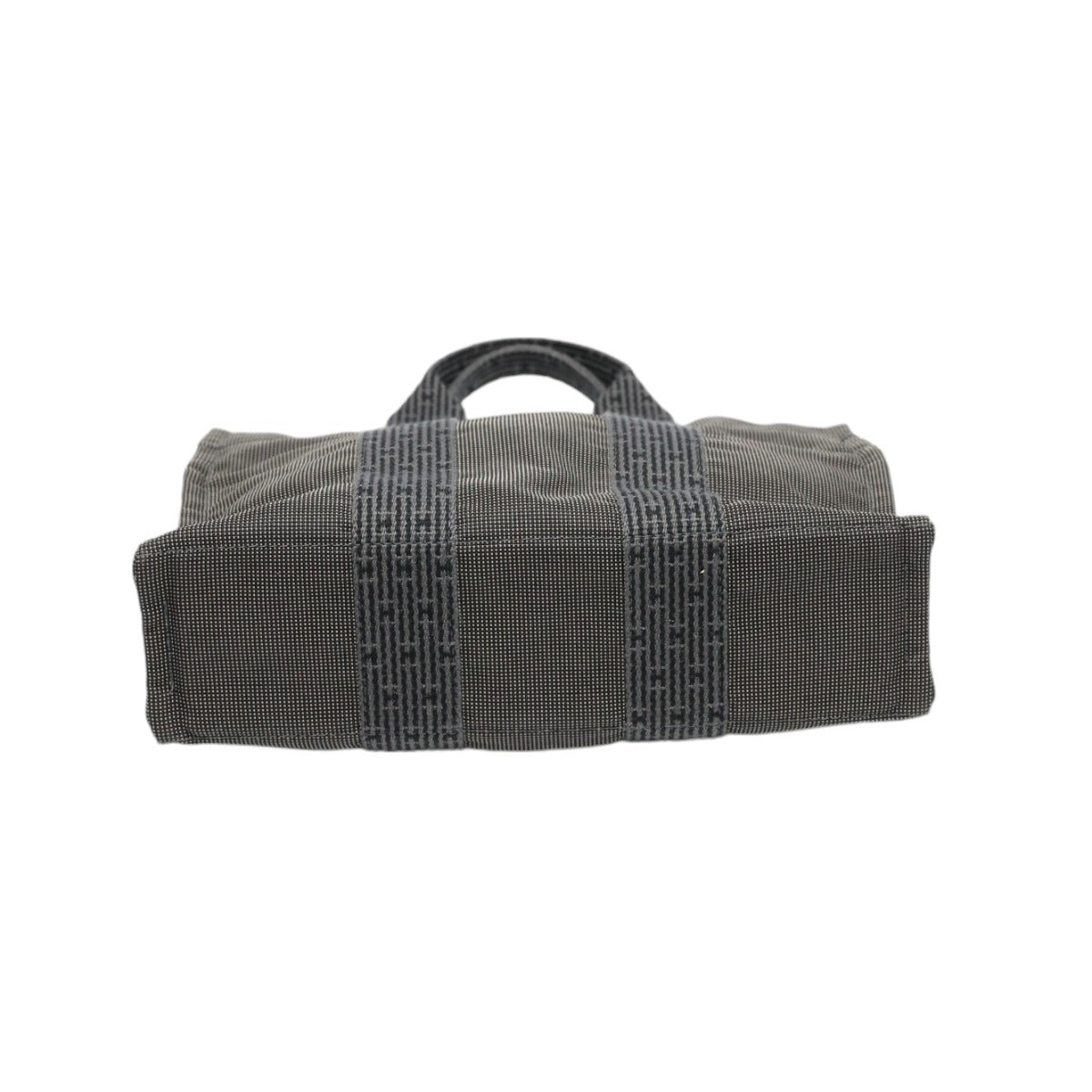 HERMES Handbag canvas gray Handbag Her Line unisex(Unisex) Used