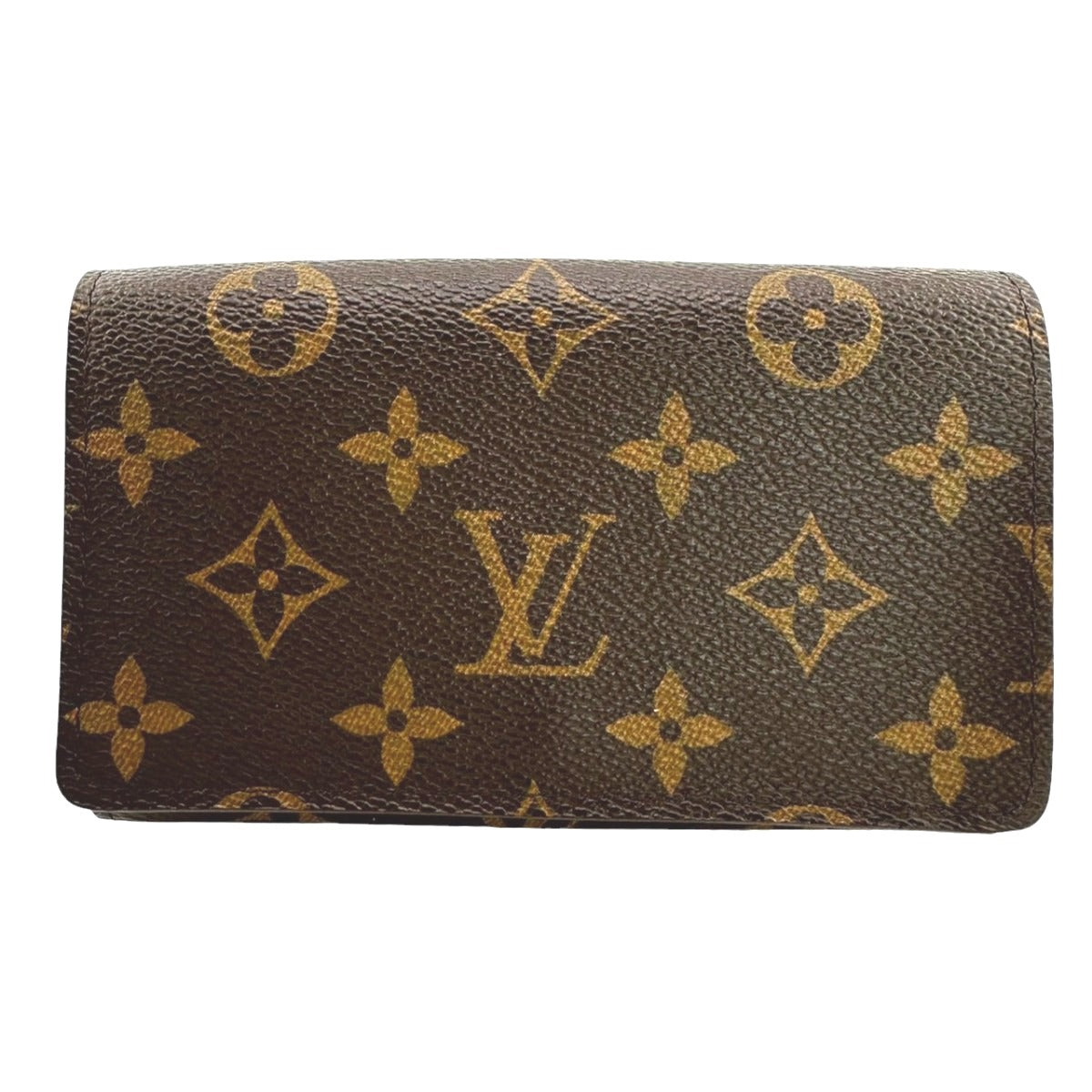 LOUIS VUITTON Bifold Wallet M61736 Monogram canvas Brown Monogram Porto Monevier Tresor