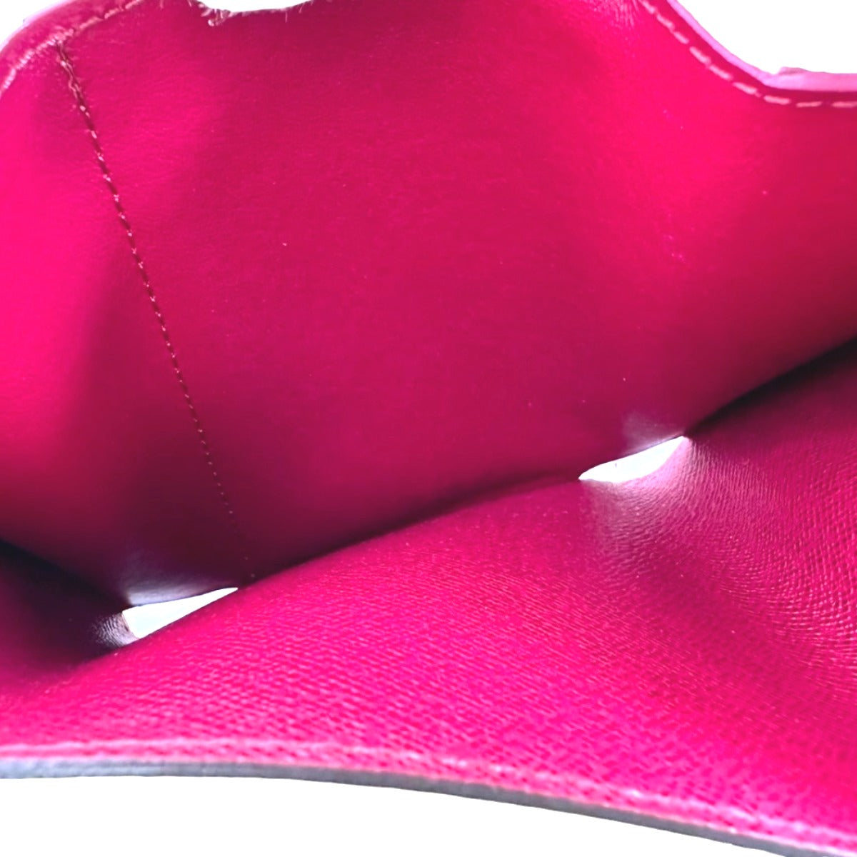 LOUIS VUITTON Coin case M41938 Monogram canvas Fuchsia Coin purse with Card Case Monogram Portefeuille Victorine Women Used
