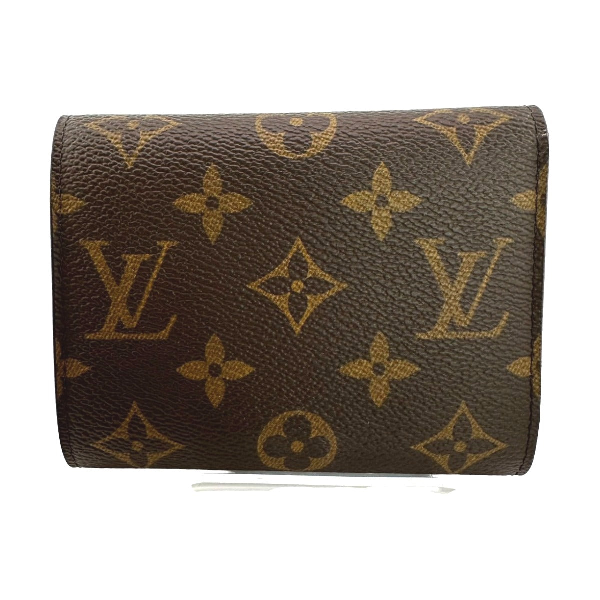 LOUIS VUITTON Coin case M41938 Monogram canvas Fuchsia Coin purse with Card Case Monogram Portefeuille Victorine Women Used