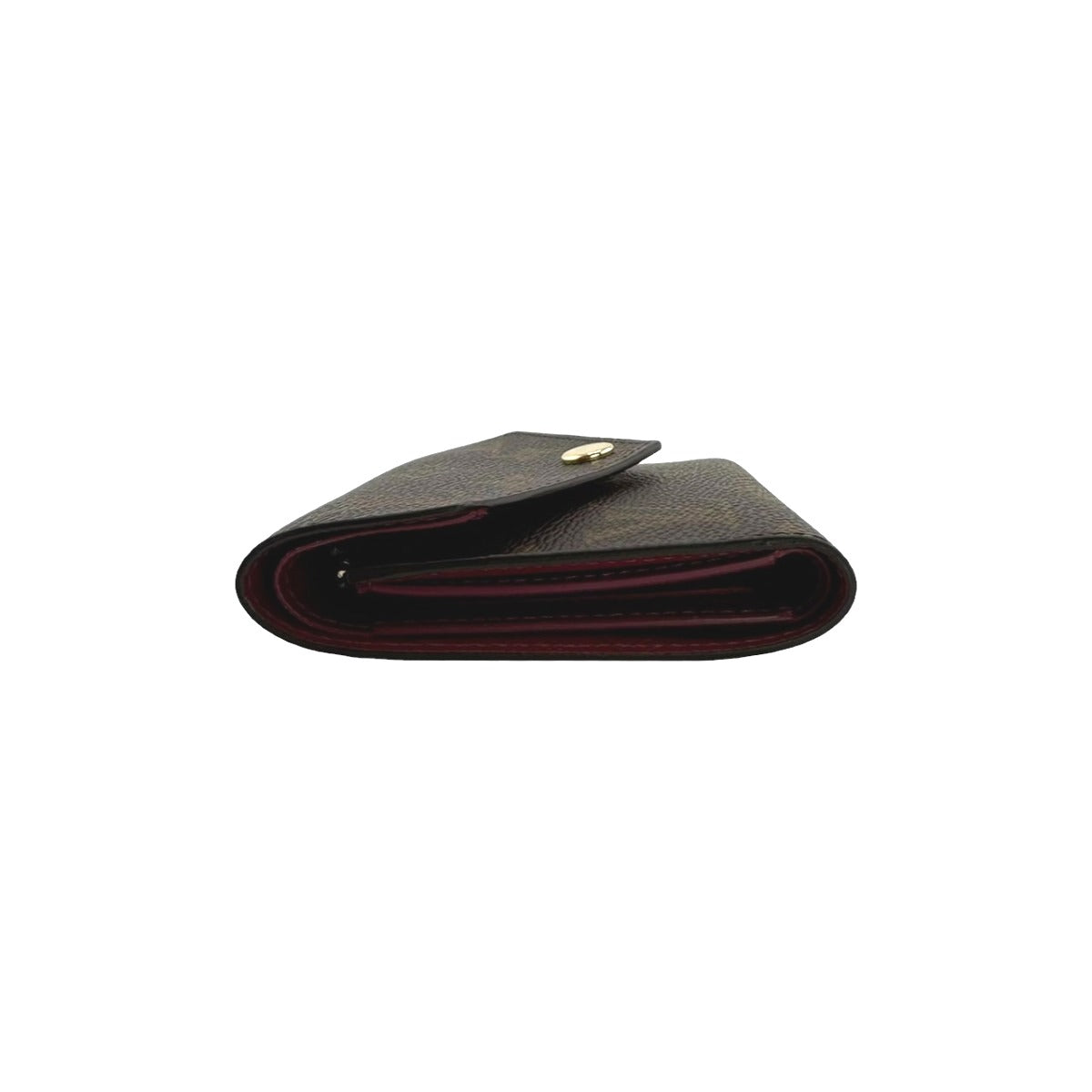LOUIS VUITTON Coin case M41938 Monogram canvas Fuchsia Coin purse with Card Case Monogram Portefeuille Victorine Women Used