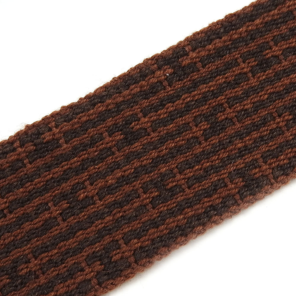 HERMES Shoulder Bag canvas Brown Her Line Bassus PM unisex(Unisex) Used