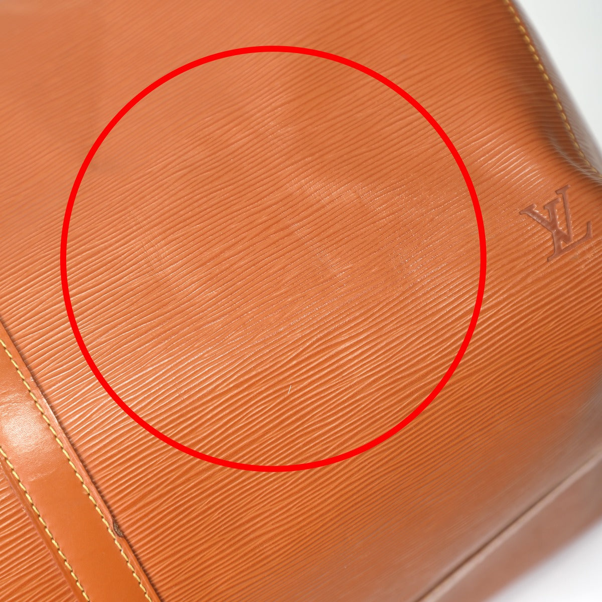 LOUIS VUITTON Boston Duffel bag M42943 Epi Leather Kenya Brown Epi Keepall 60