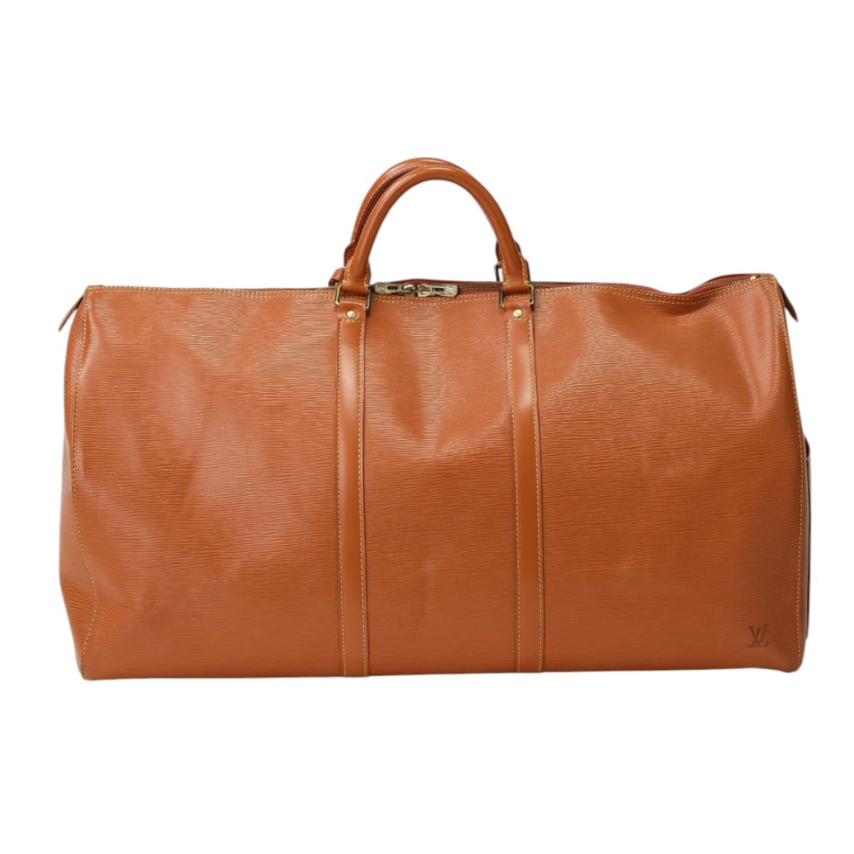 LOUIS VUITTON Boston Duffel bag M42943 Epi Leather Kenya Brown Epi Keepall 60