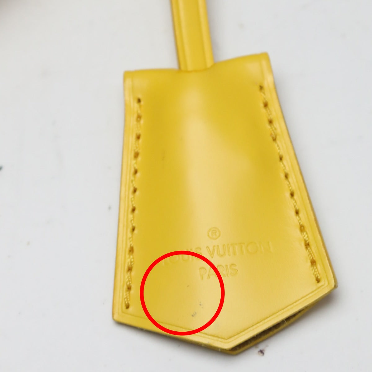 LOUIS VUITTON Handbag M40619 Epi Leather citron Epi Alma