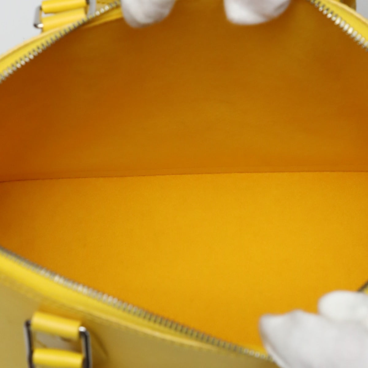 LOUIS VUITTON Handbag M40619 Epi Leather citron Epi Alma