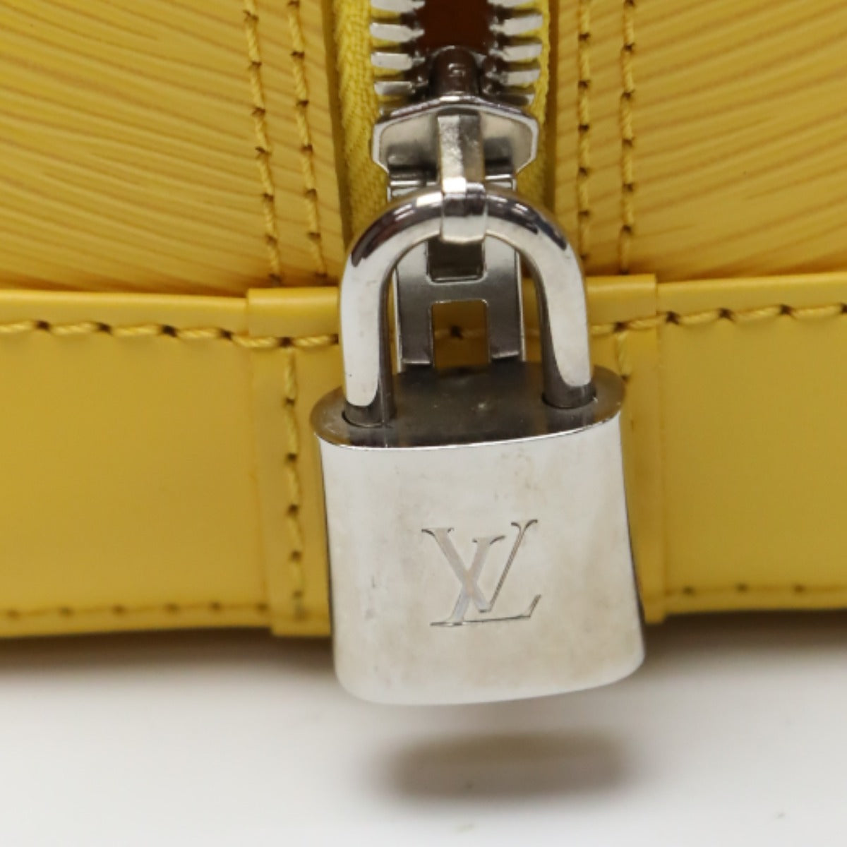 LOUIS VUITTON Handbag M40619 Epi Leather citron Epi Alma