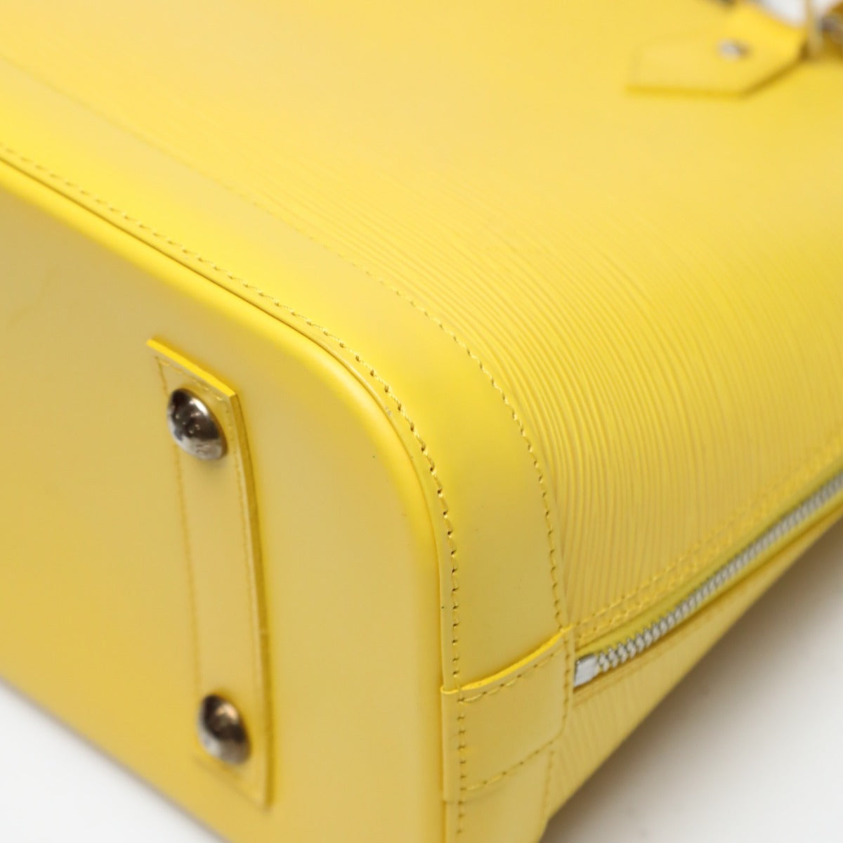 LOUIS VUITTON Handbag M40619 Epi Leather citron Epi Alma