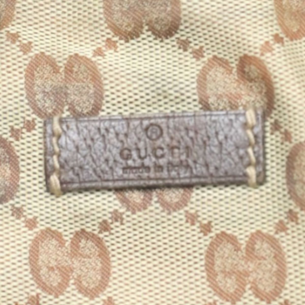 GUCCI Handbag 131228 GG canvas beige Tote Bag Sherry line Women Used