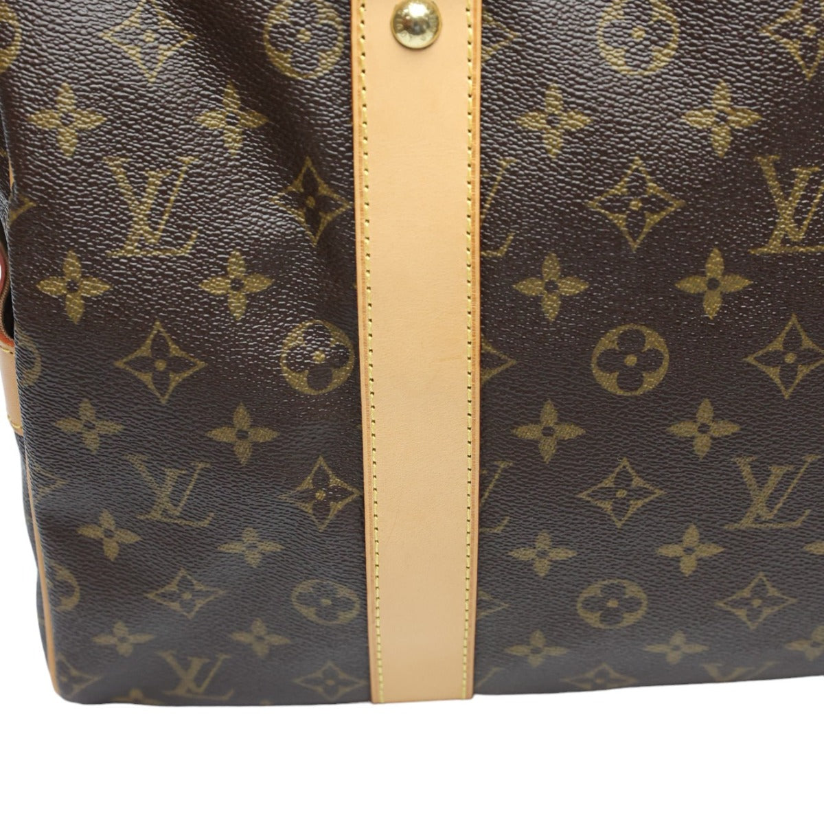 LOUIS VUITTON Boston Duffel bag M40074 Monogram canvas Brown Monogram Carryall